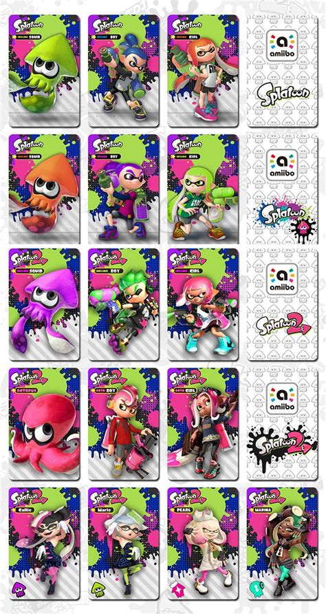 Splatoon Nfc Cards 